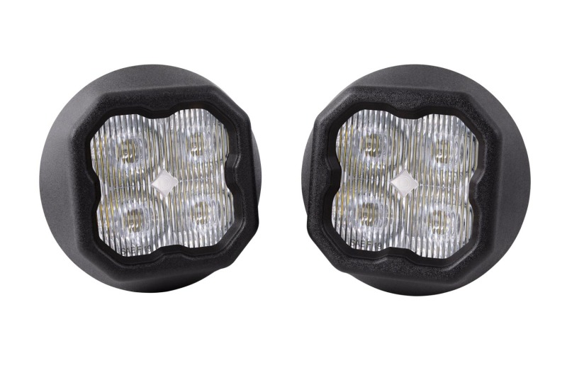 Ford Escape Fog Lights - Diode Dynamics - SS3 LED Fog Light Kit with Dual-Color and SmartSelect Control - Selectable 6000K white and 3000K yellow - `07-`22
